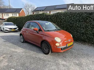 Fiat 500 1.2 Lounge | Panoramadak | Autom. Airco | Elekt. Ramen | LMV | Nieuwe APK!