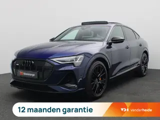 Audi e-tron Sportback 50 quattro S edition 71 kWh 313PK Aut. S-Line, Panoramadak, Trekhaak, Achterui