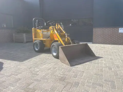 Knikmops 90 - minishovel mini loader - Giant Weidemann Schaffer