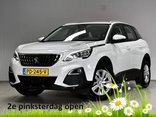 Peugeot 3008 1.2 PureTech Active/ D-Riem verv: 81.000 KM!/ Trekhaak/ Parelmoer Wit/ Virtual Cockpit/