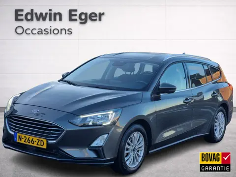 Ford FOCUS Wagon 1.0 EcoBoost Titanium Business | Trekhaak | Airco (automatisch) | Apple Carplay |An