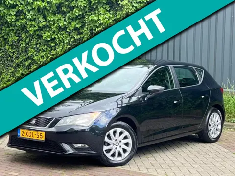 Seat Leon 1.2 TSI Style 105PK Zwart 2e Eign | Airco | Isofix | Cruise Controle |