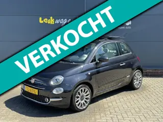 Fiat 500 0.9 Turbo Lounge Aut. *schuifdak *navi *p-sensor