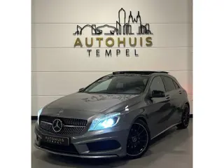 Mercedes-Benz A-klasse 200 Ambition AMG Pano Airco Cruise Climate H/K Stoelverw Carbon Camera 19inch