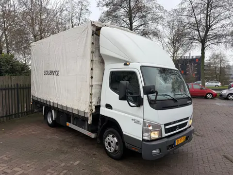 Mitsubishi CANTER 6C15 Laadklep 3Pers 6990NETTO Huifkar Euro5 Bakwagen