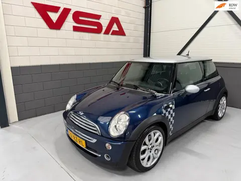 Mini Mini 1.6 Cooper Checkmate|Airco|Cruise|half lederen interieur|116PK|Inclusief onderhoudsbeurt +