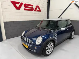 Mini Mini 1.6 Cooper Checkmate|Airco|Cruise|half lederen interieur|116PK|Inclusief onderhoudsbeurt +