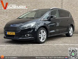 Ford S-Max 2.0 TDCi Titanium Automaat | Leder/Alcantara | Climate | Cruise | Navi | Stoelverwarming 