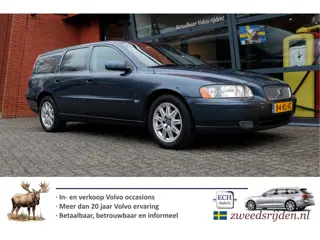 Volvo V70 VERKOCHT -- 2.4 Edition II Aut. Leer, Trekhaak