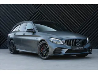 Mercedes-Benz C-Klasse Estate C43 AMG 4MATIC NW Type Pano Schaalstoel Burmester Head Up Carplay Memo