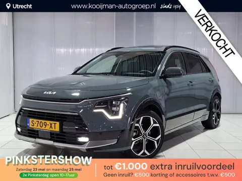 Kia Niro 1.6 GDi PHEV ExecutiveLine Trekhaak, Schuif kantel dak, stoel en stuur verwarming, stoel ve