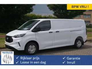 Ford Transit Custom 320L 136PK Trend BPM VRIJ 13" Navi, Cam, LED 2x Schuifdeur, Garantie 2029 !! NR.