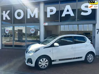 Peugeot 108 |6MND GARANTIE|NAP|USB|AIRCO|5DEURS|ISOFIX|APK2027|AUX|MULTIFUNCTIONEEL STUUR|EL.RAMEN