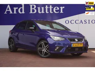 Seat Ibiza 1.0 TSI 116PK FR Business Intense Plus+Leder+Vitrual+Navigatie+camera+stoel-verw+18"lmv =