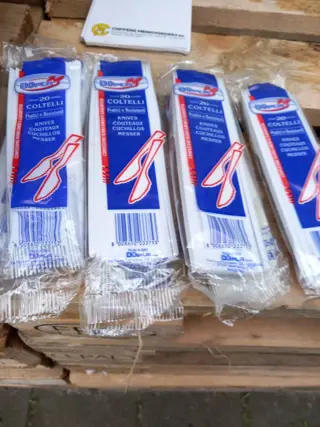 disposable, bestek, bekers, borden