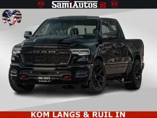Dodge Ram Limited Night H.O 540HP 706Nm | Massage + Full Option | De Meest Luxe en Volle Pick-Up in 