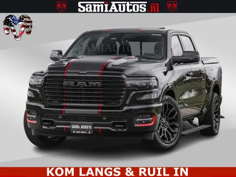 Dodge Ram NIGHT PREMIUM | 426PK | STRIPING | LUCHTVERING | HUD | PANO | 360 CAM | Full Option | LIMI