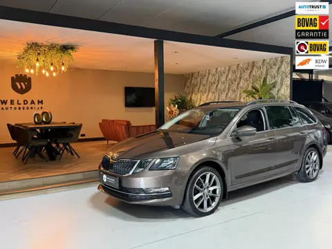 Skoda Octavia Combi 1.5 TSI Sport Business | Automaat | Unieke bruine kleur | CarPlay | Stoelverwarm