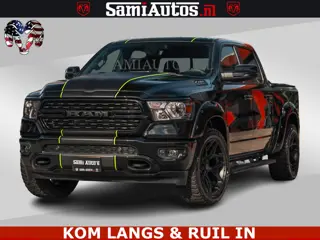 Dodge Ram SPORT | 5.7 V8 4x4 HEMI | PANORAMA DAK | GROOTSCHERM 12 INCH | LPG | Diamond Black Pearl |