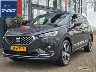 SEAT Tarraco 1.4 TSI e-Hybrid PHEV 245PK FR | SOH 100% | Wegkl. Trekhaak | Panodak | Leer | Navigati