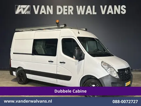 Opel Movano 2.3 Turbo 146pk L2H2 Dubbele cabine Euro6 Airco | Imperiaal | Omvormer | 2500kg Trekhaak