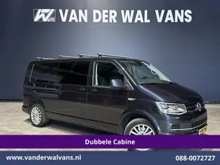 Volkswagen Transporter 2.0 TDI 204pk Automaat L2H1 Dubbele Cabine Euro6 Airco | 5-Zits | Camera | Na