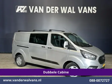 Ford Transit Custom 2.0 TDCI 131pk L2H1 Dubbele Cabine Euro6 Airco | 6-Zits | LED | Cruisecontrol | 