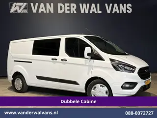 Ford Transit Custom 2.0 TDCI 130pk Automaat L2H1 Dubbele Cabine Euro6 Airco | 6-Zits | Camera | Navi