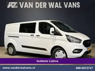Ford Transit Custom 2.0 TDCI 130pk Automaat L2H1 Dubbele Cabine Inrichting Euro6 Airco | 6-Zits | Ca