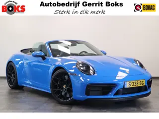 Porsche 911 Cabrio 3.0 Carrera 4 GTS Sport Chrono X- Sight NL Auto 480PK! Shark blue Dealer onderhou