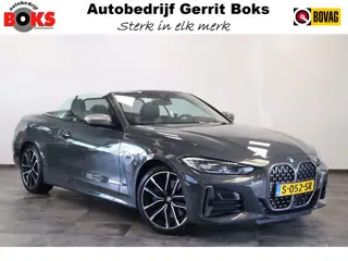 BMW 4 Serie Cabrio M440i xDrive High-Executive 374PK Individueel-lak Navigatie  Volleder 19LMV Head 