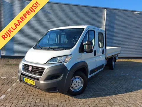 Fiat Ducato 35H 2.3 MultiJet L3H1 DC 6 Zitplaatsen,prijs is ex btw, trekhaak, Open laadbak, Pick-up,