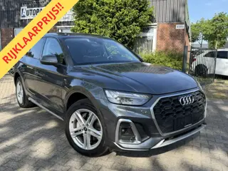 Audi Q5 50 TFSI e Quattro, S-Line,Panorama,Virtueel,Leder Alcantara,Adap Cruisecontrol,