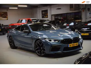 BMW 8-serie M8 Coupe Competition Carbon Pak.|ACC|B&W|Dealer onderhouden|626pk!!|BTW