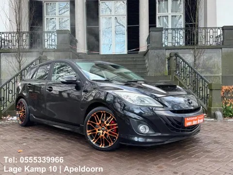 Mazda 3 2.3 DiSi Turbo MPS 260Pk Xenon Navi Leder Climate Cruise Ctr Stoelverwarming Nw Apk