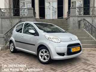 Citroen C1 1.0-12V Exclusive 5Drs Airco Leder/Alcantara N.A.P Toerenteller Lmv Elec Pakket
