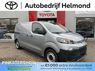 Toyota PROACE Electric Worker Challenger Extra Range L1 75 kWh | Goed nieuw | Apple carplay |
