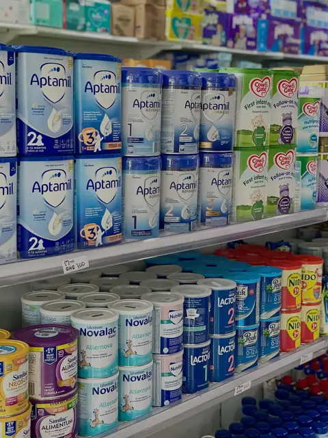 Babymelk, Aptamil, Enfamil, Kendamil, NAN, Pediasure, S26 GOLD, Nutrilon, Similac