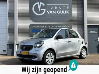 Smart Forfour 1.0 71PK Pure Airco,CruiseControl,Leder,Isofix,Radio/CdSpeler,Start/Stop,Bluetooth,Usb