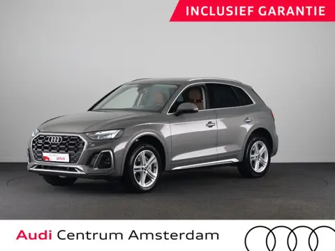Audi Q5 50 TFSI e S edition 299 pk S-tronic | SOH 100% | Navigatie | Parkeersensoren | Achteruitrijc