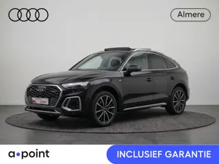 Audi Q5 Sportback 50 TFSI e S edition 299 pk S-tronic | SOH 100% | Navigatie | Panoramadak | Parkeer