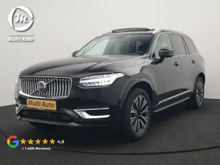 Volvo XC90 T8 Recharge AWD Inscription PHEV 394pk Dealer O.H | Panodak | Adaptive Cruise | Harmen / 