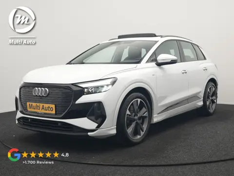 Audi Q4 e-tron 45 Quattro S edition 77 kWh 265pk Dealer O.H. | Panodak  | 20"L.M. | Sportstoelen Ver