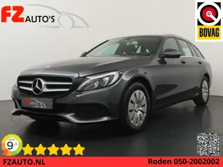 Mercedes-Benz C-klasse Estate 200 Prestige Automaat - Navigatie - Lederen bekleding - Trekhaak