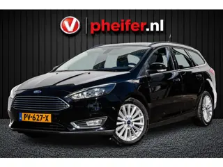 Ford FOCUS Wagon 1.0 125pk Titanium Full map navigatie/ Cruise control/ 17" Lmv/ Tel. bluetooth/ Pdc