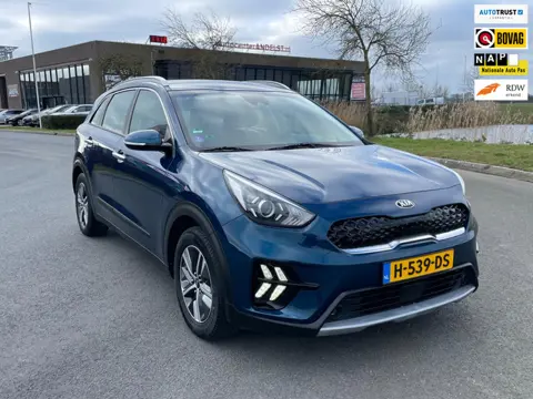 Kia Niro 1.6 GDi Hybrid DynamicLine, Trekhaak, Acc, Cam, Navi, Pdc, Carplay, Lmv, Half leder, Geen i