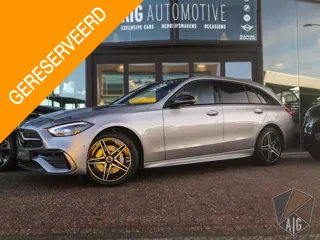 Mercedes-Benz C-klasse Estate 300 e Business Solution AMG | Massage | Leder | Camera | Pano | Burmes