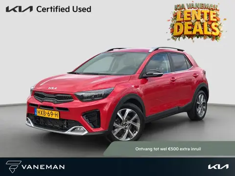 Kia Stonic 1.0 T-GDi MHEV GT-Line Automaat Cruise | Start/Stop | Half-leder | Stoel- en Stuurverwarm