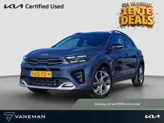 Kia Stonic 1.0 T-GDi MHEV GT-Line Automaat Cruise | Start/Stop | Half-leder | Stoel- en Stuurverwarm