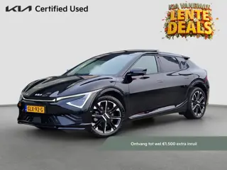 Kia EV6 GT-Line 84 kWh | Direct Leverbaar! | Nieuw Model | Climate Control | Meridian Sound | Adapti